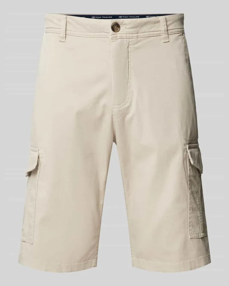 Tom Tailor Regular Fit Cargoshorts mit Cargotaschen 