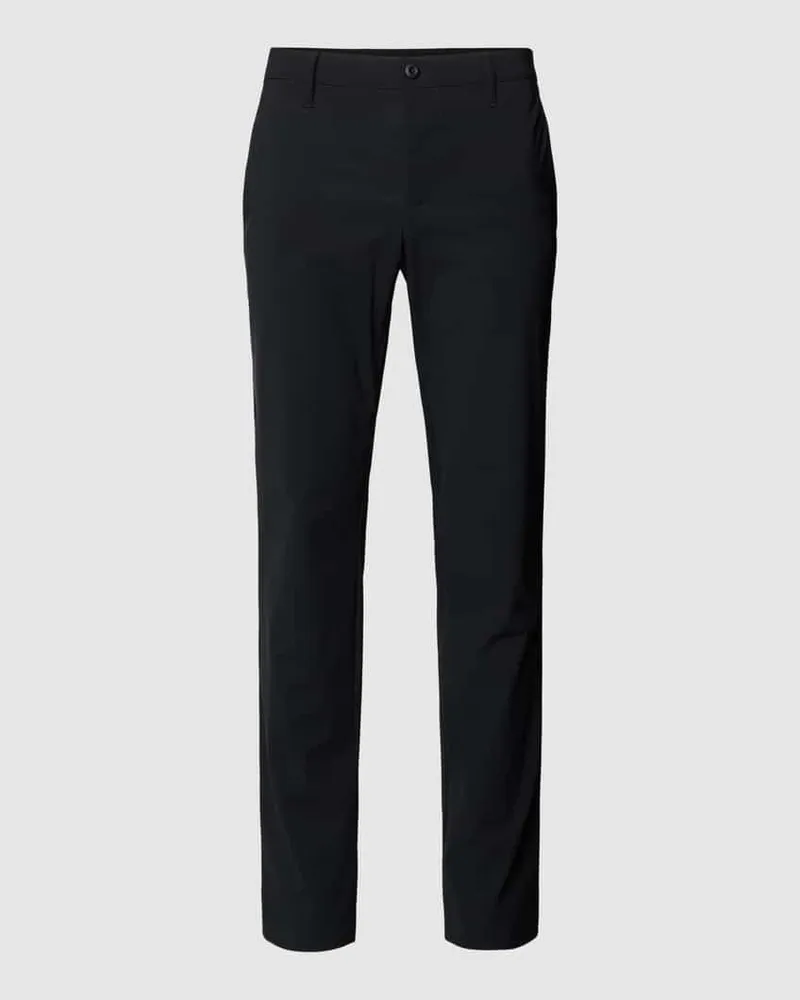 Alberto Slim Fit Hose mit Eingrifftaschen 