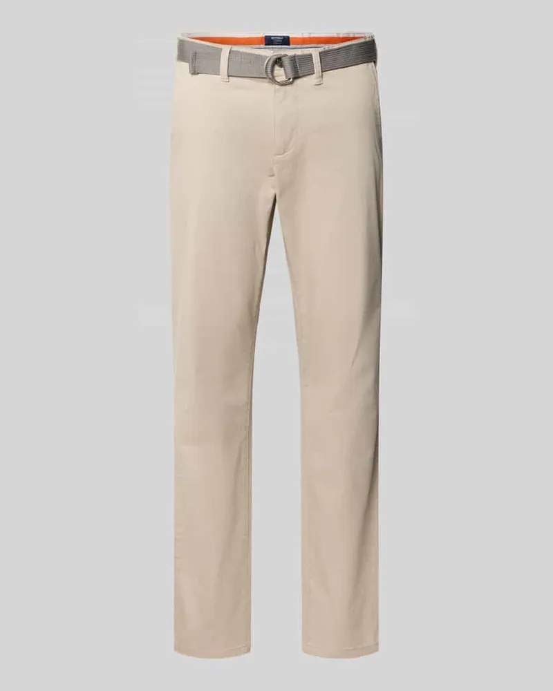 McNeal Slim Fit Chino mit Gürtel 