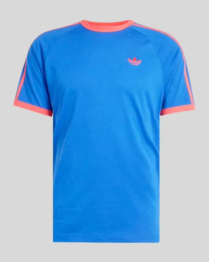 adidas Regular Fit T-Shirt aus reiner Baumwolle Royal