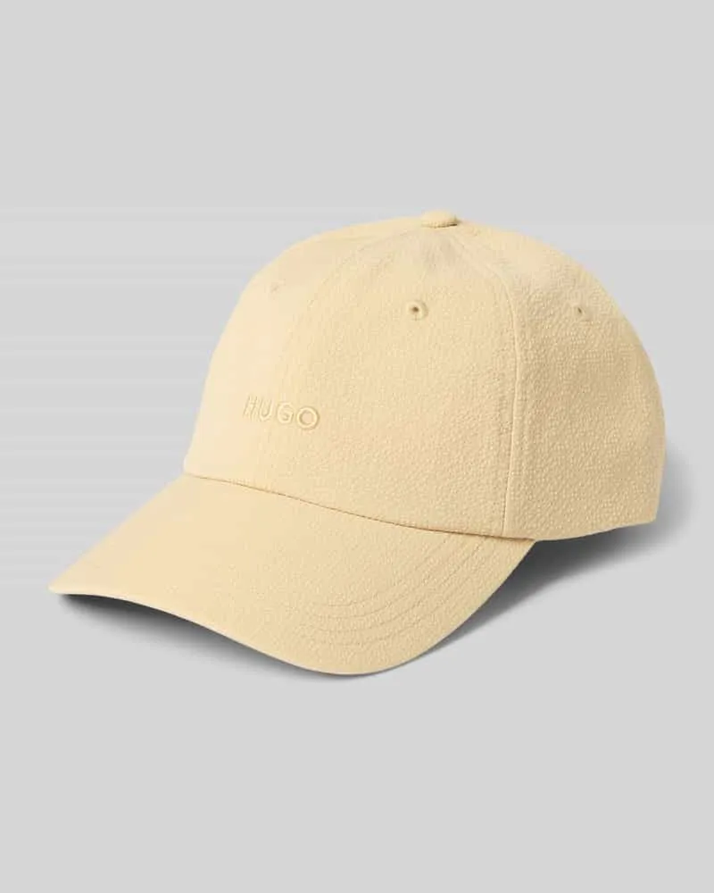 HUGO BOSS Basecap mit Strukturmuster Modell 'Mett 