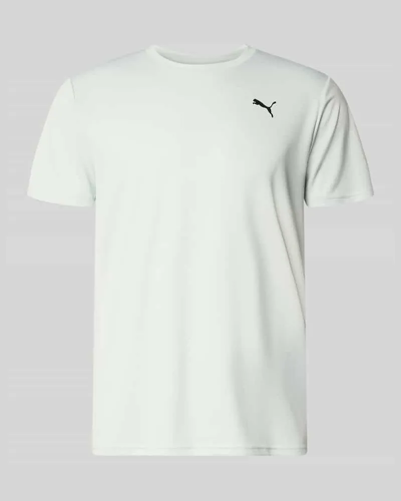 Puma Regular Fit Sport-T-Shirt mit Logo-Print Modell 'TAD Essential Mint
