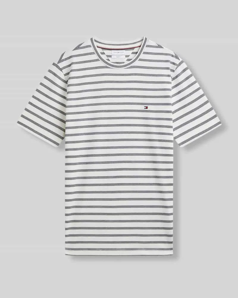 Tommy Hilfiger T-Shirt mit Logo-Detail Marine
