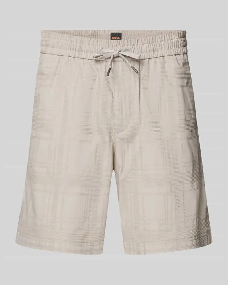HUGO BOSS Tapered Chinoshorts aus reiner Baumwolle Modell 'SANDREW_6_SHORTS Sand
