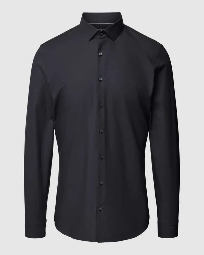Olymp Slim Fit Businesshemd aus Twill mit Stretch-Anteil 
