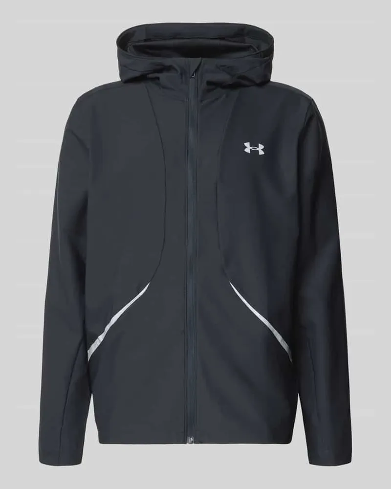 Under Armour Regular Fit Jacke mit Logo-Print Modell 'Unstoppable Black