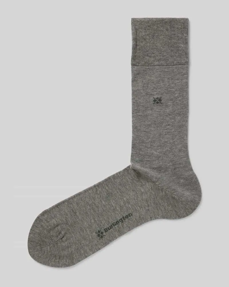 Burlington Socken mit Label-Print Modell 'Dublin 