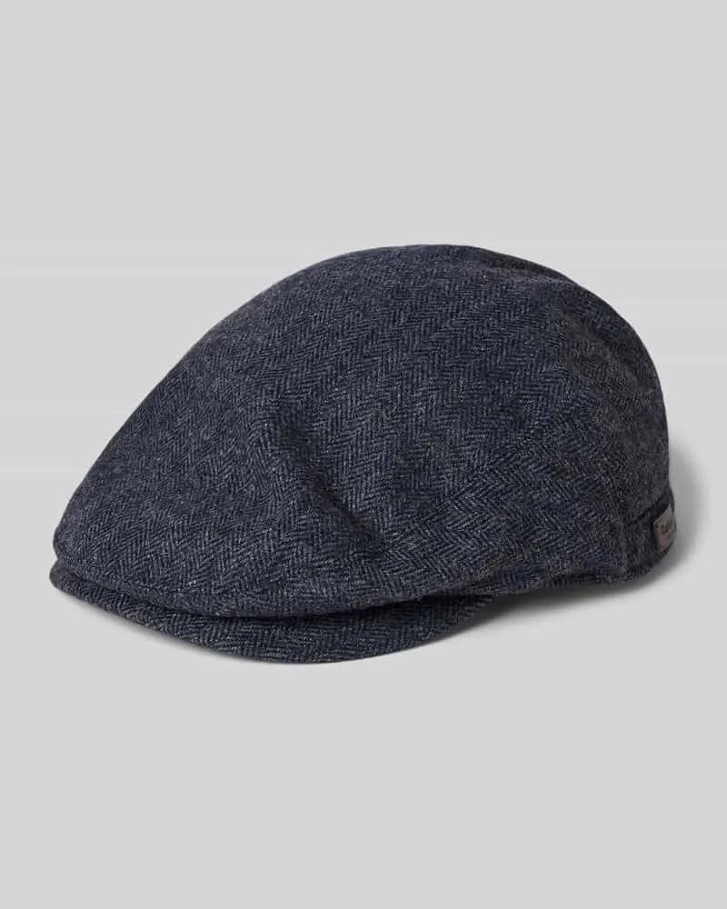 Barbour Schiebermütze aus Baumwoll-Mix Modell 'BARLOW Marine