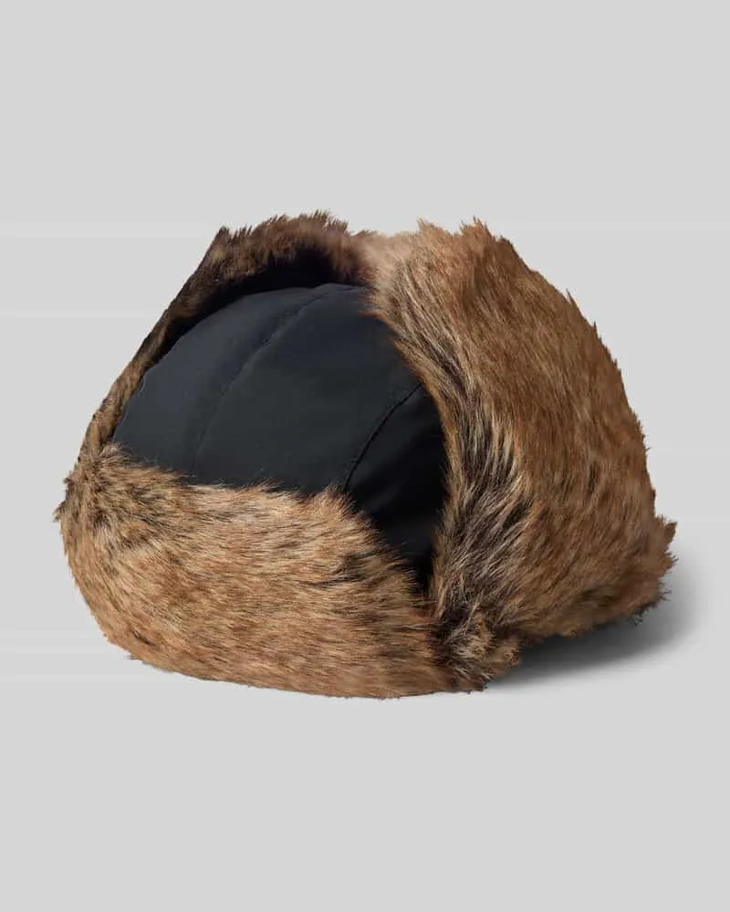 Barbour Mütze mit Ohrenklappen Black