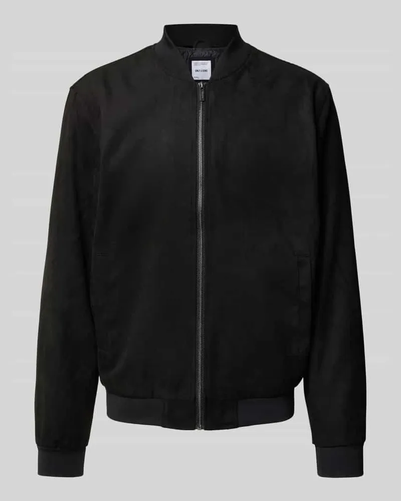 Only & Sons Bomberjacke in Leder-Optik Modell 'LUCAS 