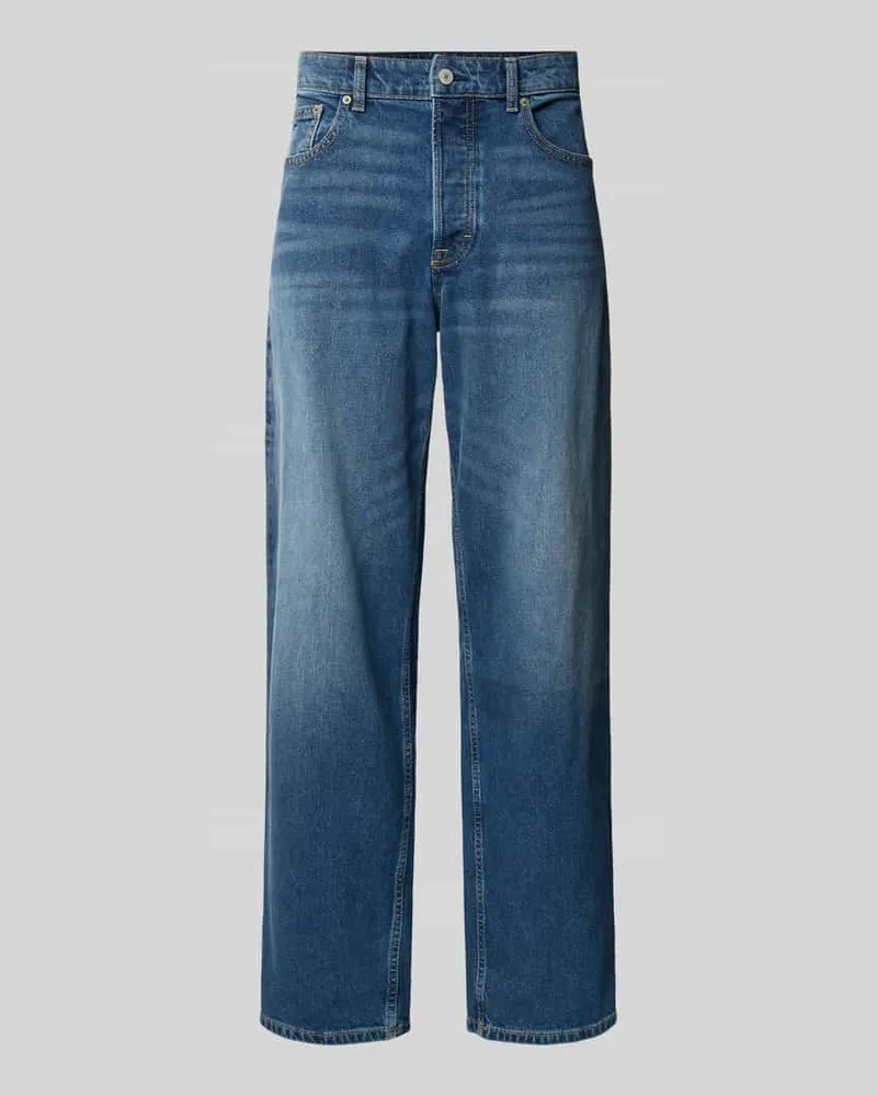 Tommy Hilfiger Straight Fit Jeans aus Baumwoll-Mix Jeansblau
