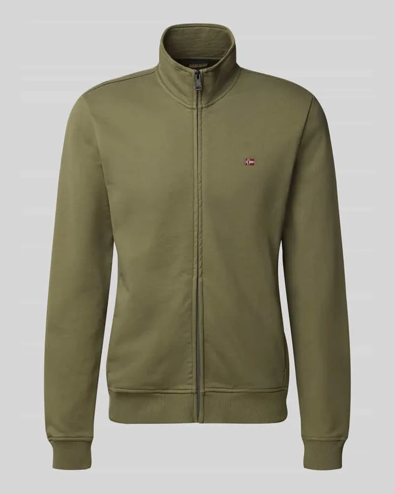 Napapijri Sweatjacke mit Stehkragen Modell 'BALIS 