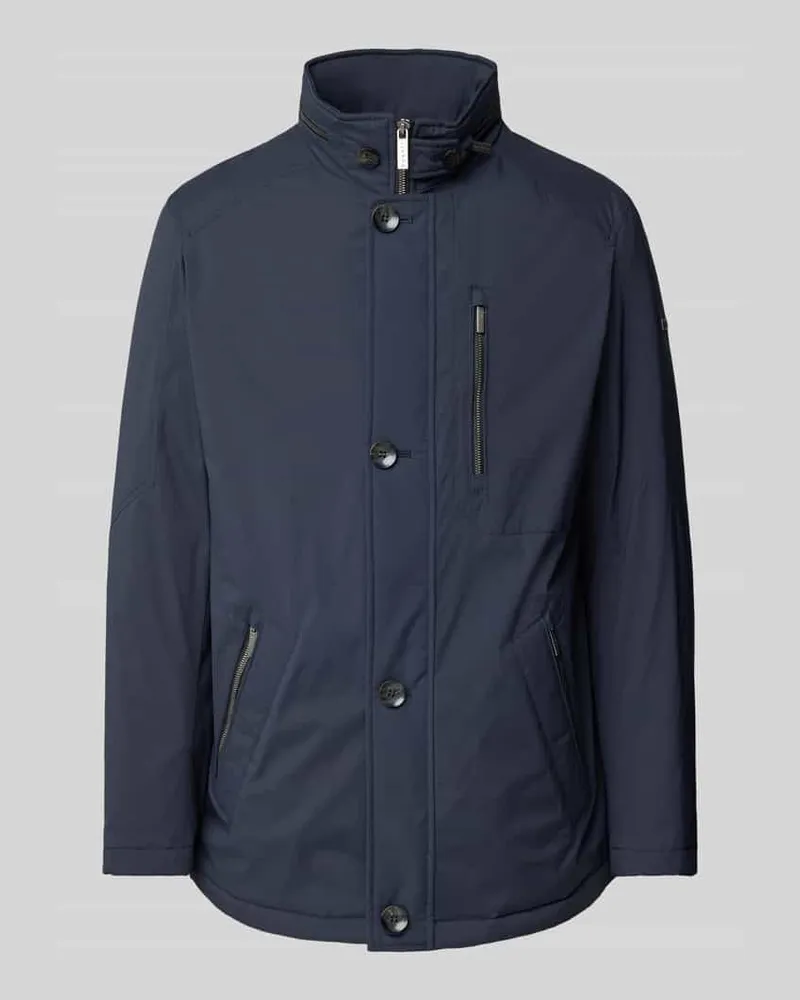 Bugatti Jacke mit Stehkragen Modell 'NOS Marine