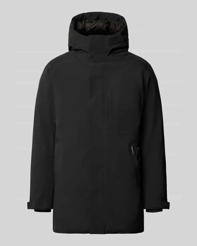 Jack & Jones Regular Fit Parka mit Kapuze Modell 'KEEN Black
