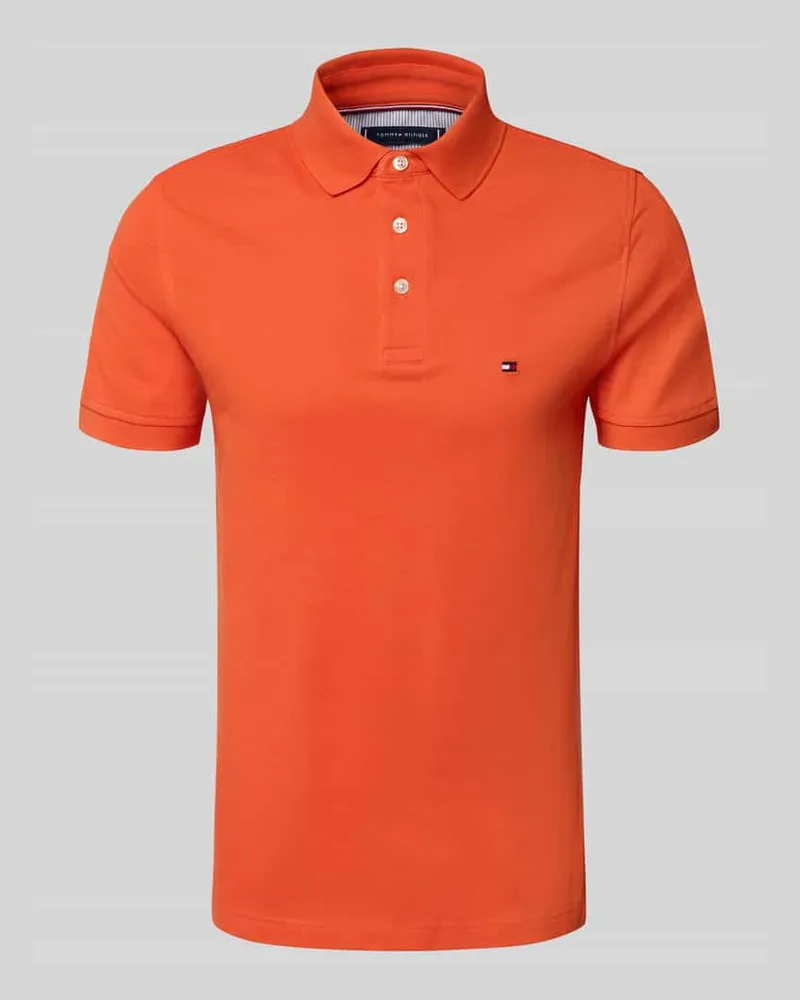 Tommy Hilfiger Slim Fit Poloshirt aus Baumwoll-Elasthan-Mix 