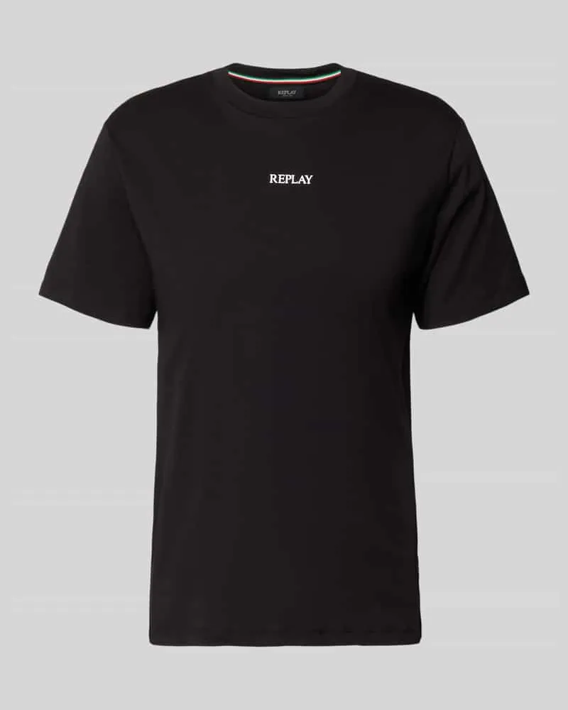 G-STAR RAW Regular Fit T-Shirt mit Logo-Detail Black