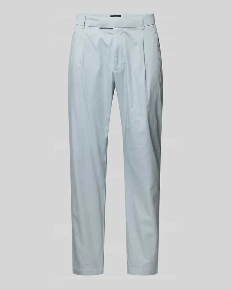 cinque Anzughose mit Biesen und französischen Eingrifftaschen Hellblau