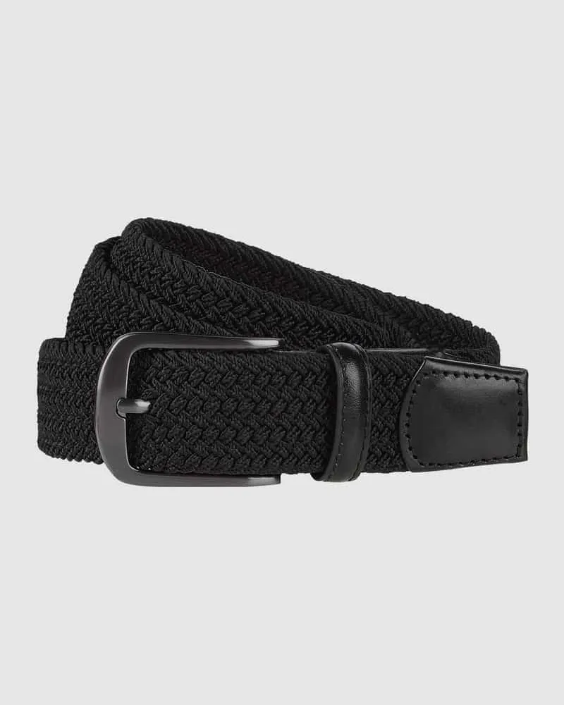 McNeal Gürtel mit Dornschließe Black