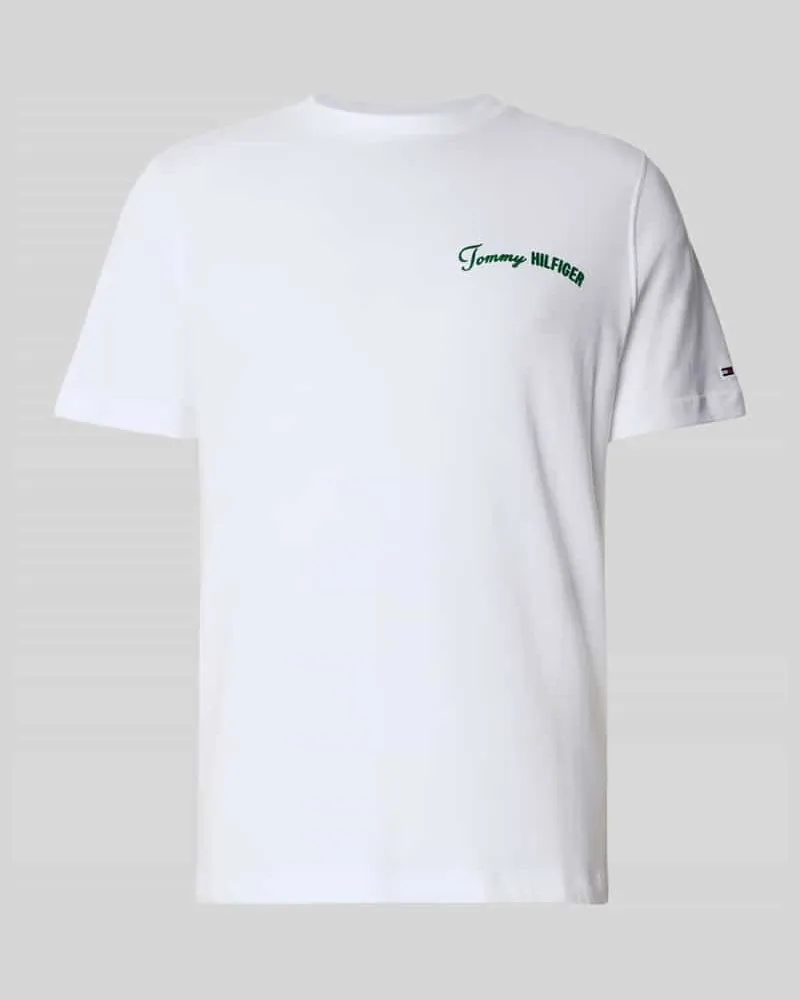 Tommy Hilfiger Regular Fit T-Shirt aus reiner Baumwolle 