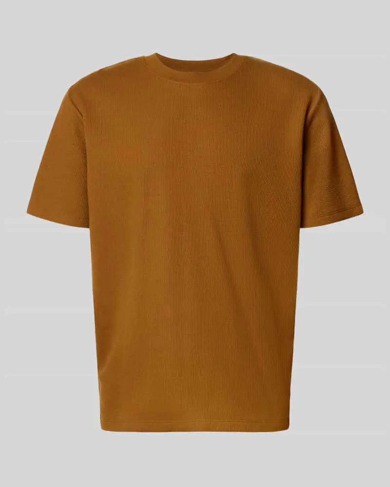 Jack & Jones T-Shirt mit Strukturmuster 