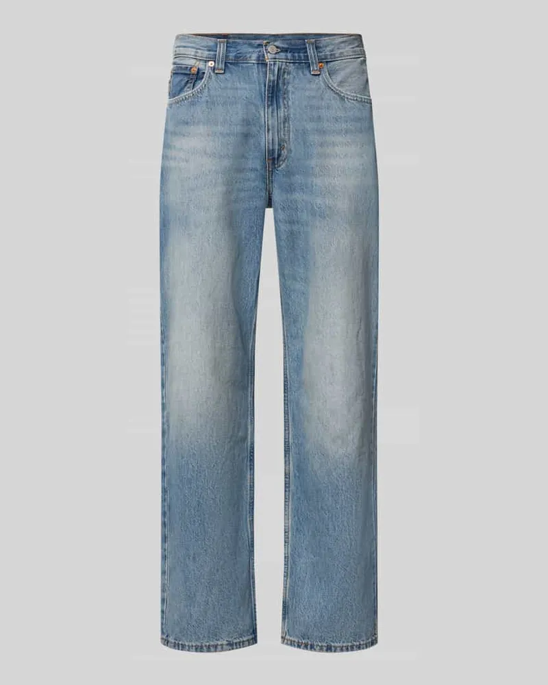 Levi's Loose Fit Jeans aus reiner Baumwolle Modell '565 Jeansblau