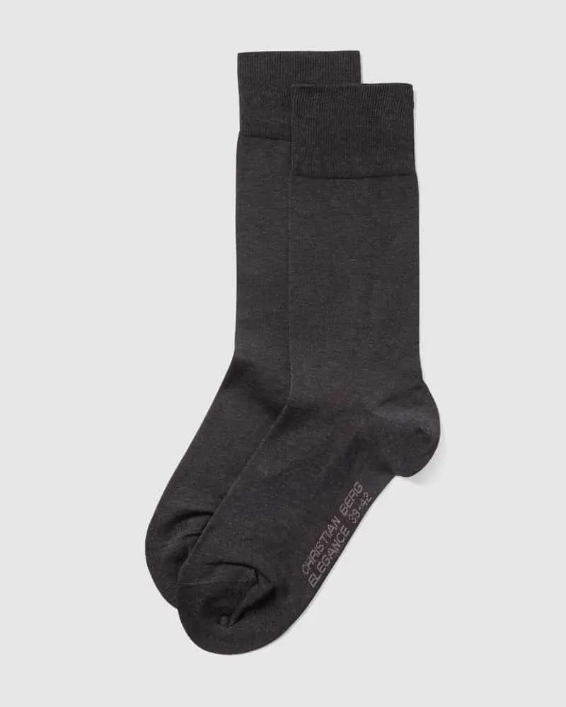Christian Berg Socken aus Baumwoll-Mix im 2er-Pack 