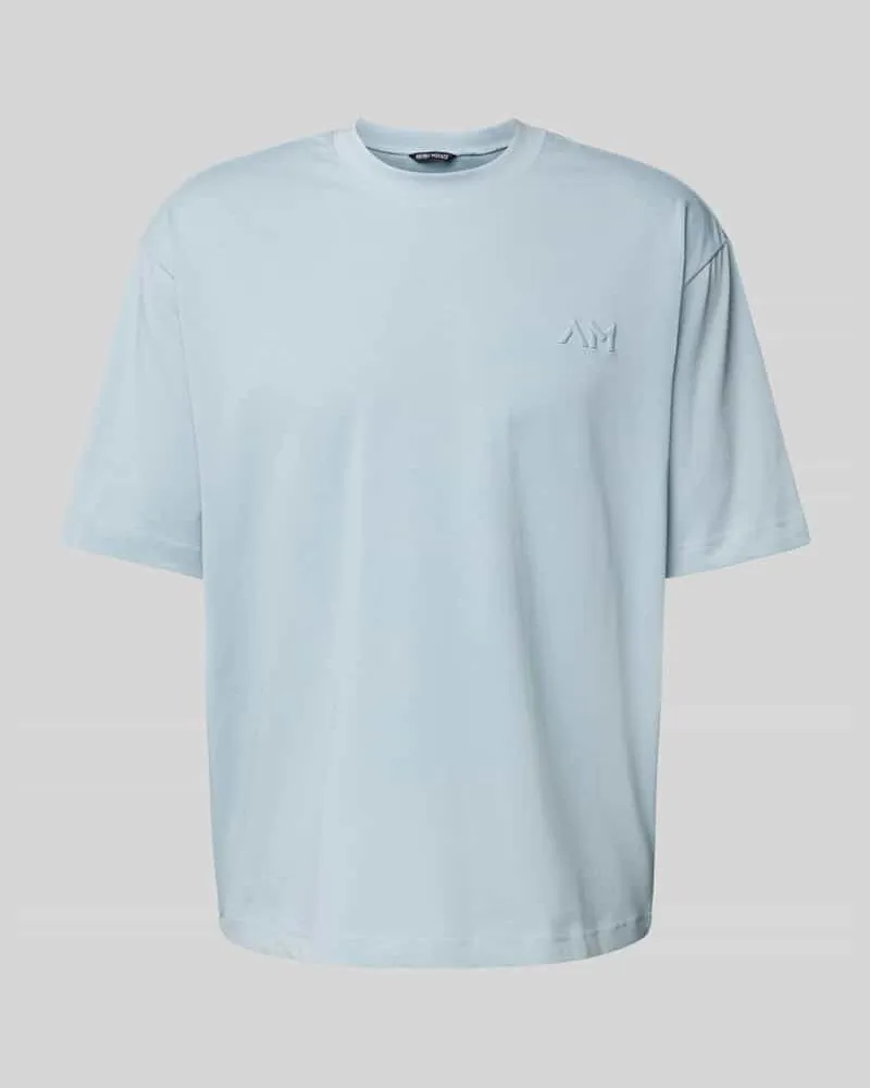 Antony Morato T-Shirt mit Label-Detail Hellblau