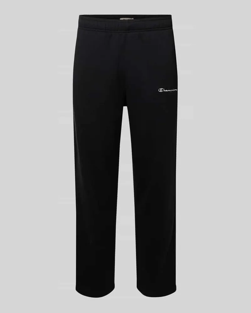 Champion Straight Fit Sweatpants mit Logo-Stitching Modell 'Icons 