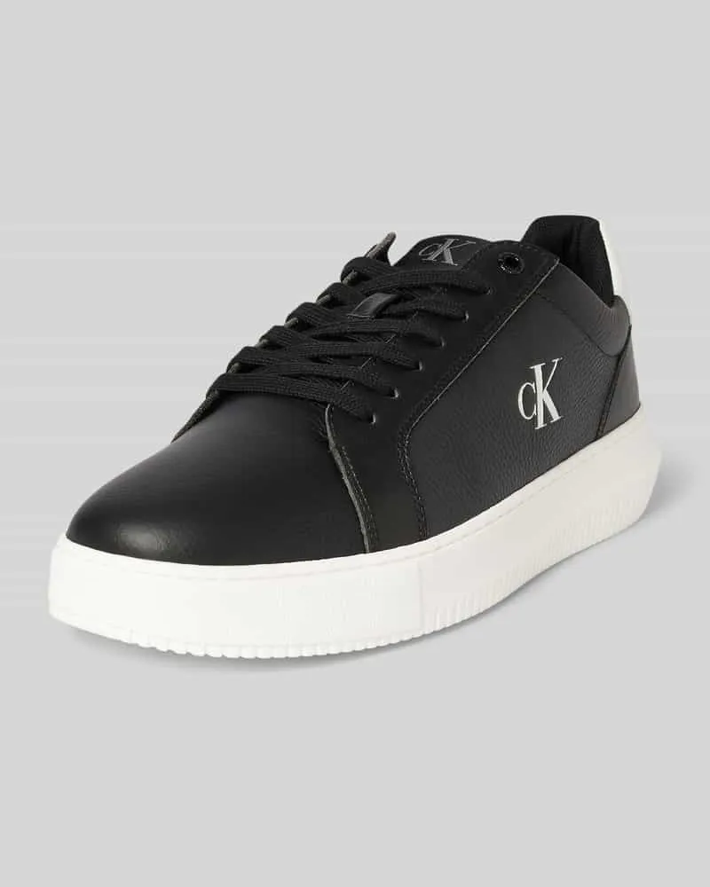 Calvin Klein Sneaker mit Label-Prägung Modell 'CHUNKY Black