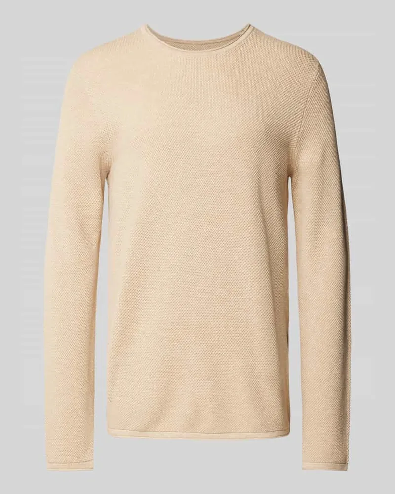 McNeal Regular Fit Strickpullover mit Strukturmuster 