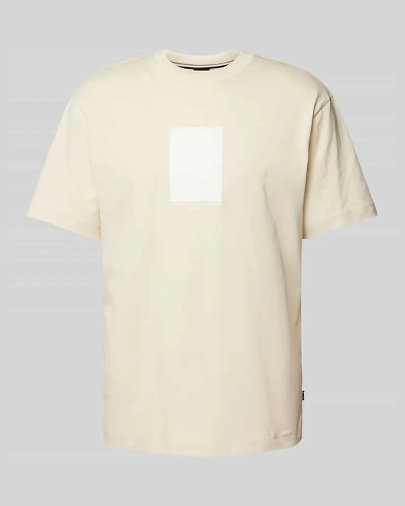 HUGO BOSS T-Shirt mit Statement- und Label-Print Modell 'Tessin 