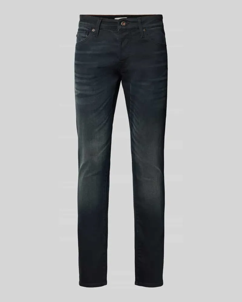 Jack & Jones Slim Fit Jeans im Used-Look Modell 'GLENN 