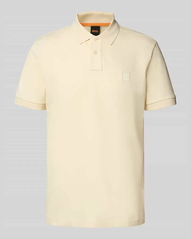 HUGO BOSS Slim Fit Poloshirt aus Baumwoll-Mix 