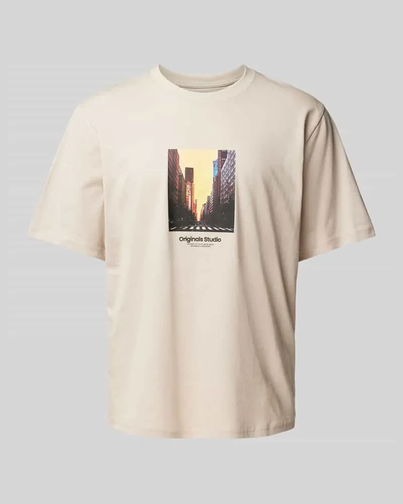 Jack & Jones T-Shirt mit Motiv-Print Modell 'VESTERBRO 