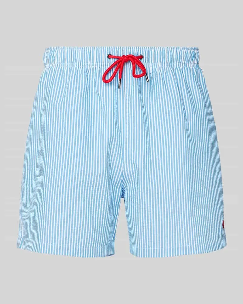 McNeal Badehose mit elastischem Bund und Tunnelzug Metallic