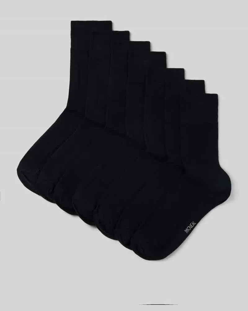 McNeal Socken aus elastischem Baumwoll-Mix Black