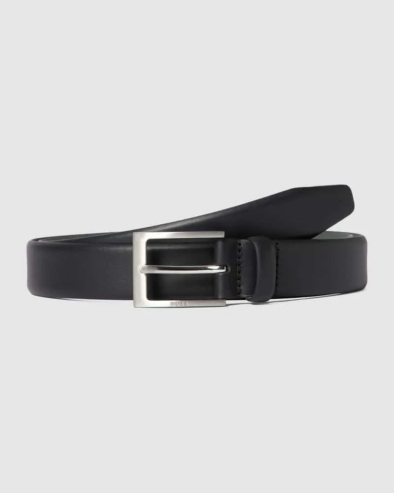 HUGO BOSS Gürtel mit Dornschließe Modell 'Brondon Black