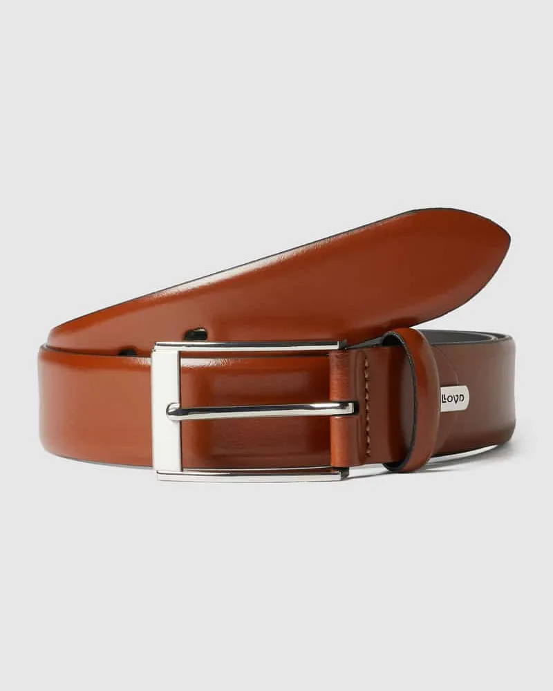 Lloyd Belts Ledergürtel mit Dornschließe 