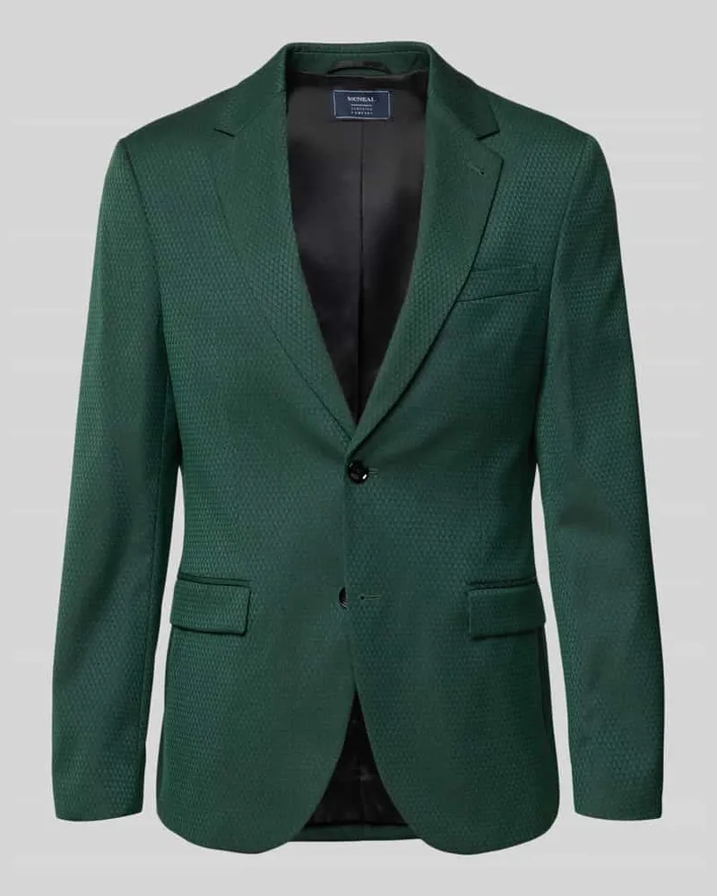 McNeal 2-Knopf-Sakko mit Reverskragen Dunkelgruen