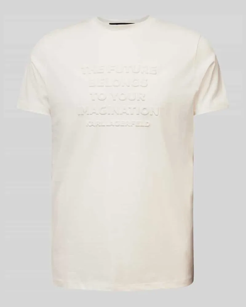 Karl Lagerfeld T-Shirt mit Label-Detail 