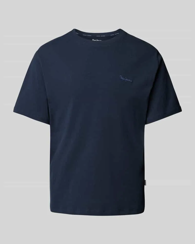 Pepe Jeans T-Shirt mit Label-Stitching Modell 'Connor 