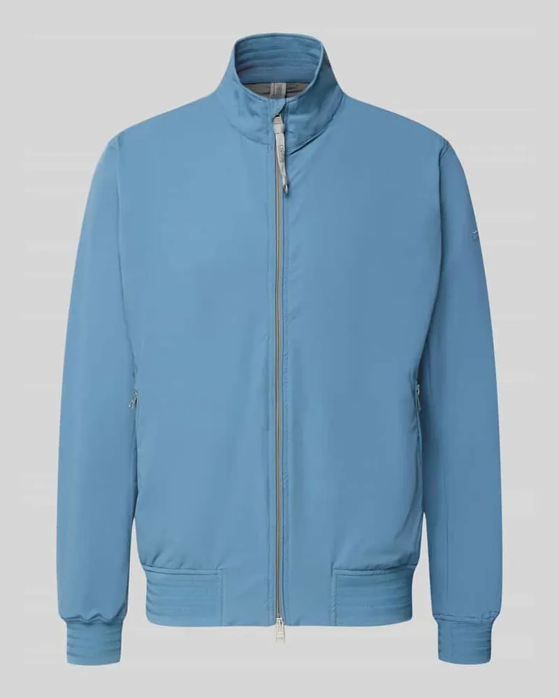 cinque Blouson mit Zweiwege-Reißverschluss Modell 'SCRIP Hellblau