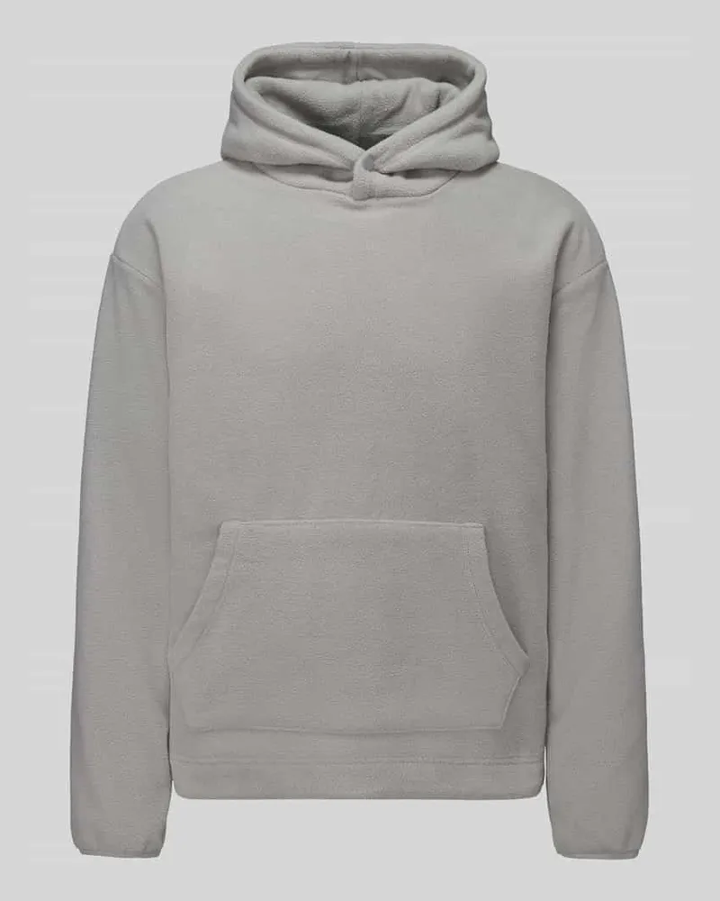 Only & Sons Hoodie mit Kängurutasche Hellgrau