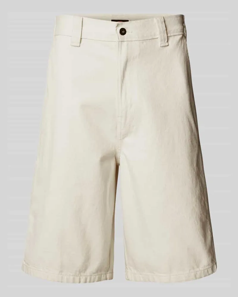 Dickies Jeansshorts mit Eingrifftaschen Modell 'MADISON Offwhite
