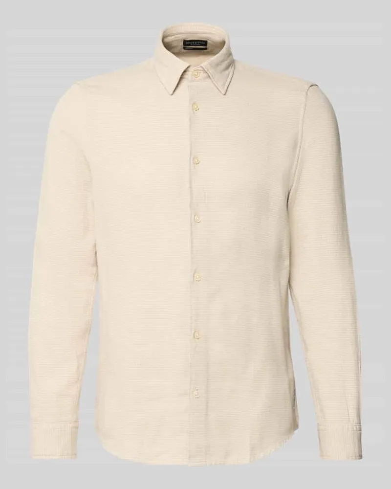 Marc O'Polo Freizeithemd aus reiner Baumwolle Beige
