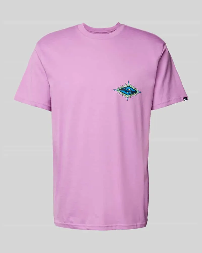 Quiksilver T-Shirt mit Label-Print 