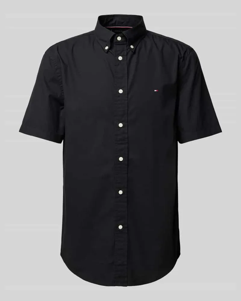 Tommy Hilfiger Regular Fit Freizeithemd mit kurzem Arm Modell 'FLEX 