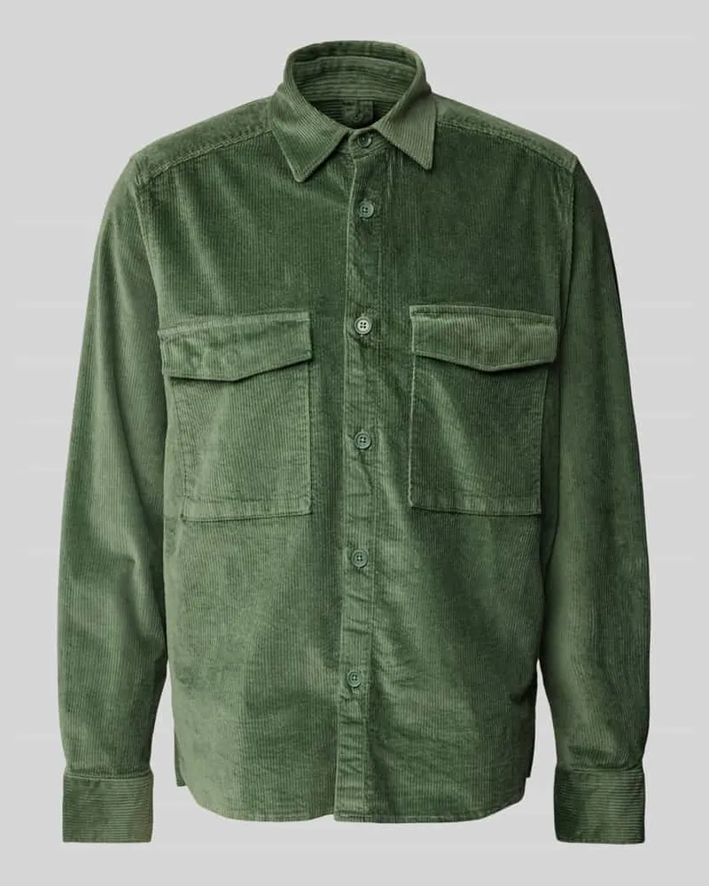 Drykorn Slim Fit Hemdjacke mit Strukturmuster Modell 'Gunray 