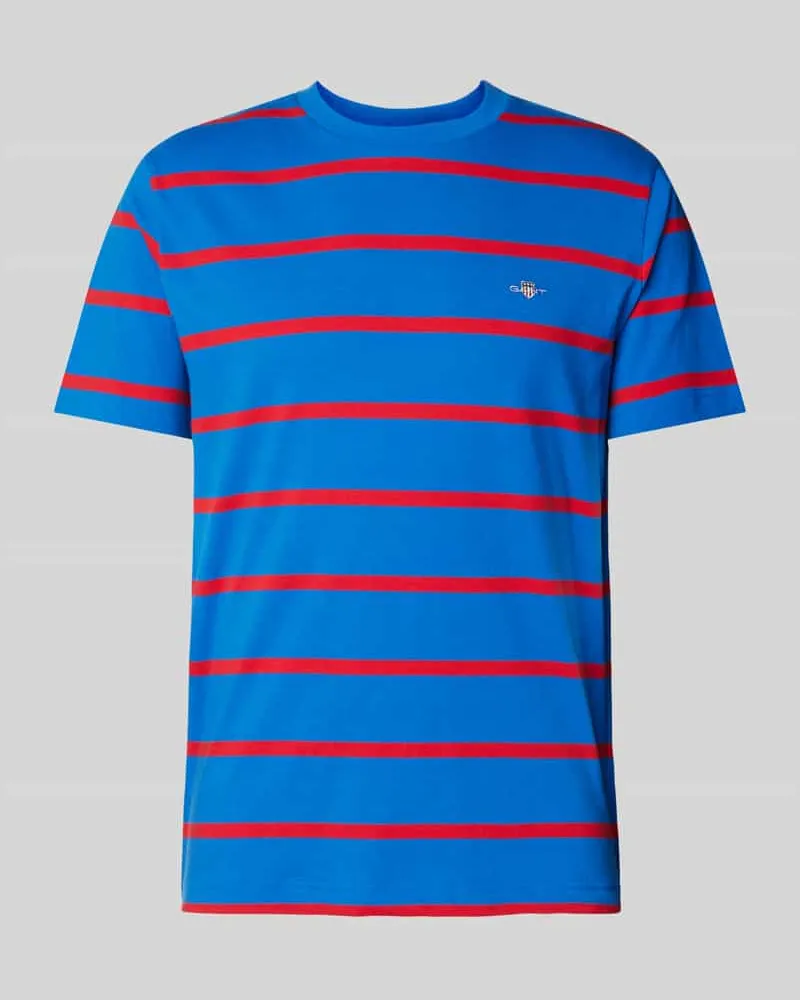 Gant T-Shirt mit Label-Stitching 