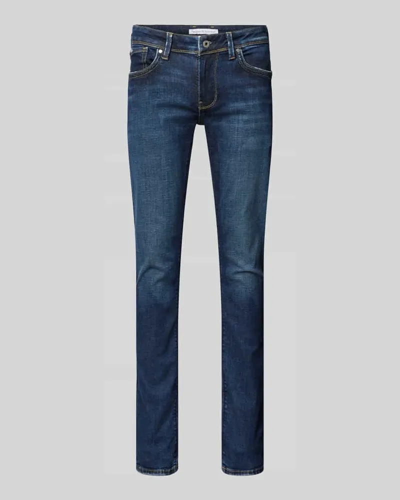 Pepe Jeans Slim Fit Jeans im 5-Pocket-Design Modell 'Hatch 